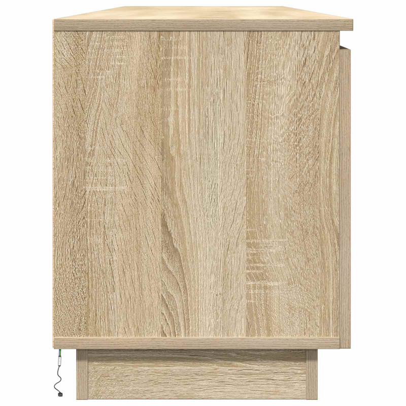Szafka pod telewizor Ze LED Lights Dąb Sonoma 180 x 38 x 49 cm