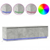 Szafka pod telewizor Betonowy szary 180 x 38 x 49 cm
