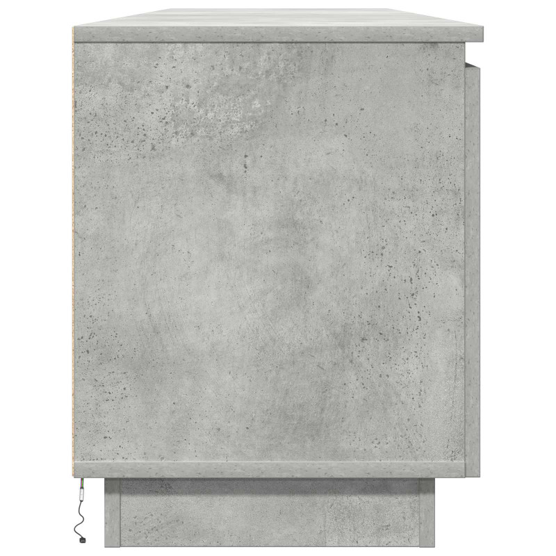 Szafka pod telewizor Betonowy szary 180 x 38 x 49 cm