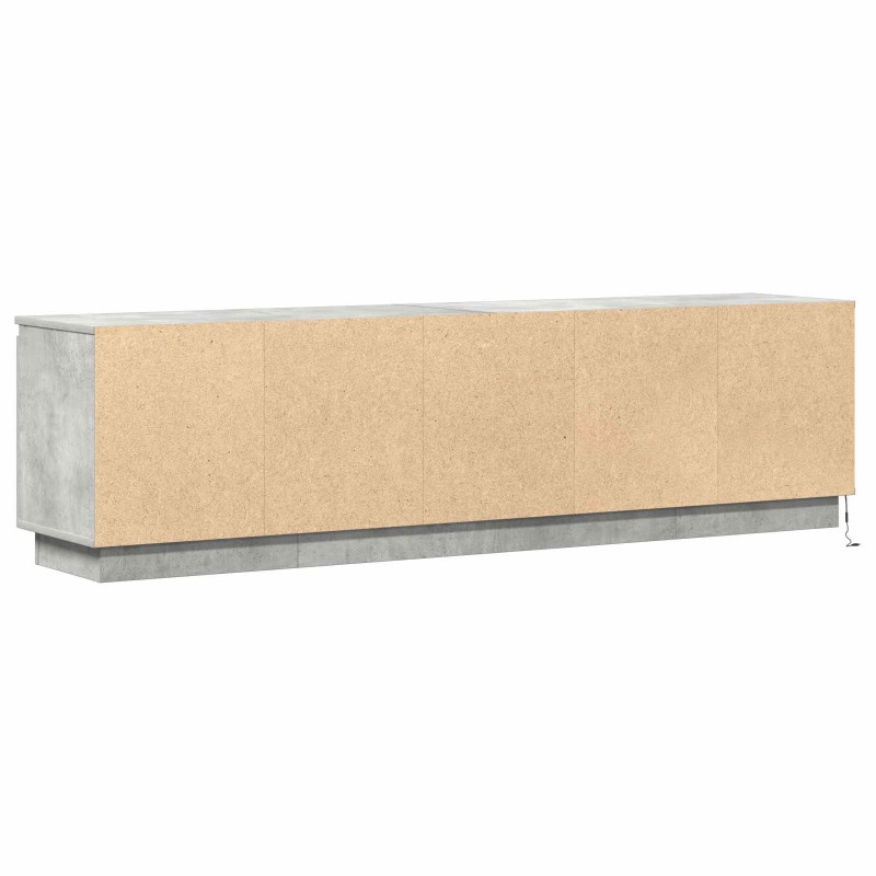 Szafka pod telewizor Betonowy szary 180 x 38 x 49 cm