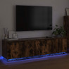 Szafka pod telewizor Ze LED Lights Dąb wędzony 180 x 38 x 49 cm