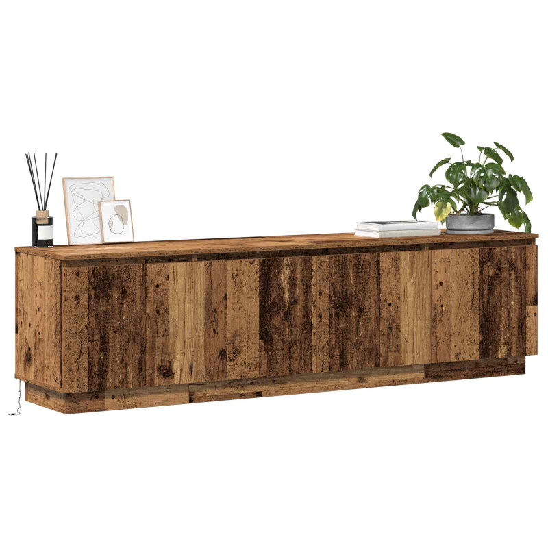 Szafka pod telewizor Stare drewno 180 x 38 x 49 cm