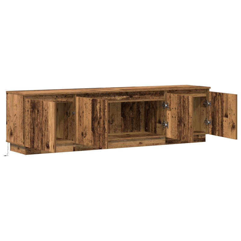 Szafka pod telewizor Stare drewno 180 x 38 x 49 cm