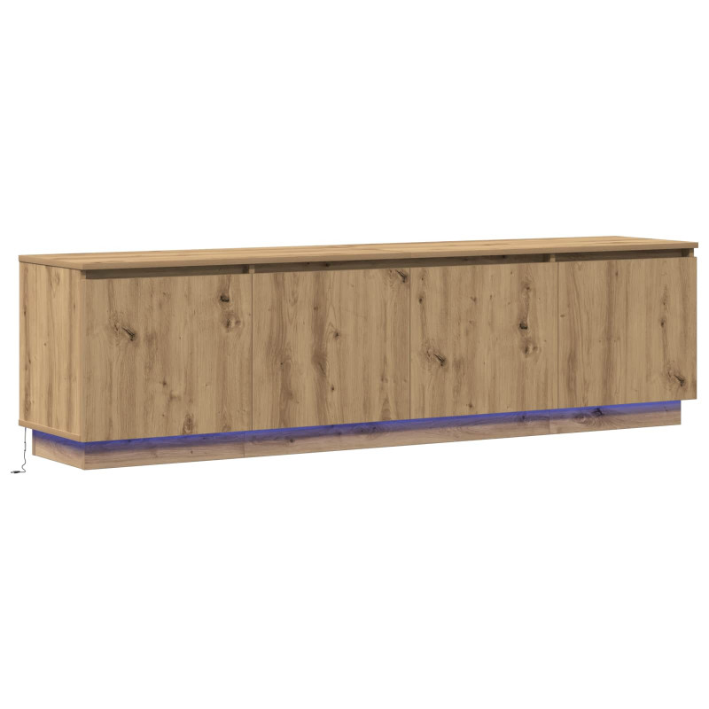 Szafka pod telewizor Dąb rzemieślniczy 180 x 38 x 49 cm