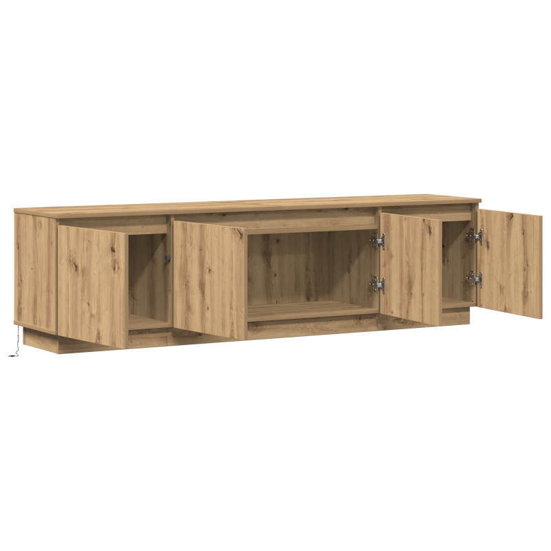 Szafka pod telewizor Dąb rzemieślniczy 180 x 38 x 49 cm