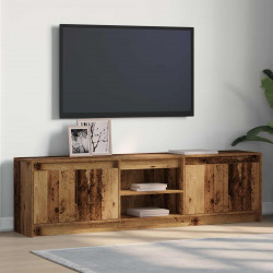 Jednostki telewizyjne 2 pcs Brązowy 180 x 34 x 50 cm