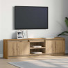 Jednostki telewizyjne 2 pcs Brązowy 180 x 34 x 50 cm