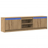 Jednostki telewizyjne 2 pcs Brązowy 180 x 34 x 50 cm