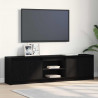 Jednostki telewizyjne 2 pcs Czarny 180 x 34 x 50 cm