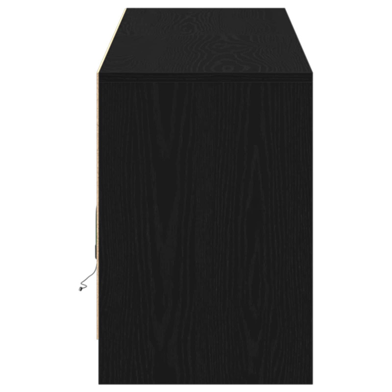 Jednostki telewizyjne 2 pcs Czarny 180 x 34 x 50 cm