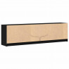 Jednostki telewizyjne 2 pcs Czarny 180 x 34 x 50 cm