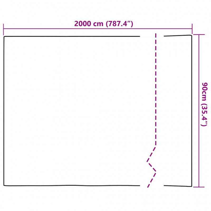 Statyczna folia okienna Szary matowy 90 x 2000 cm PVC
