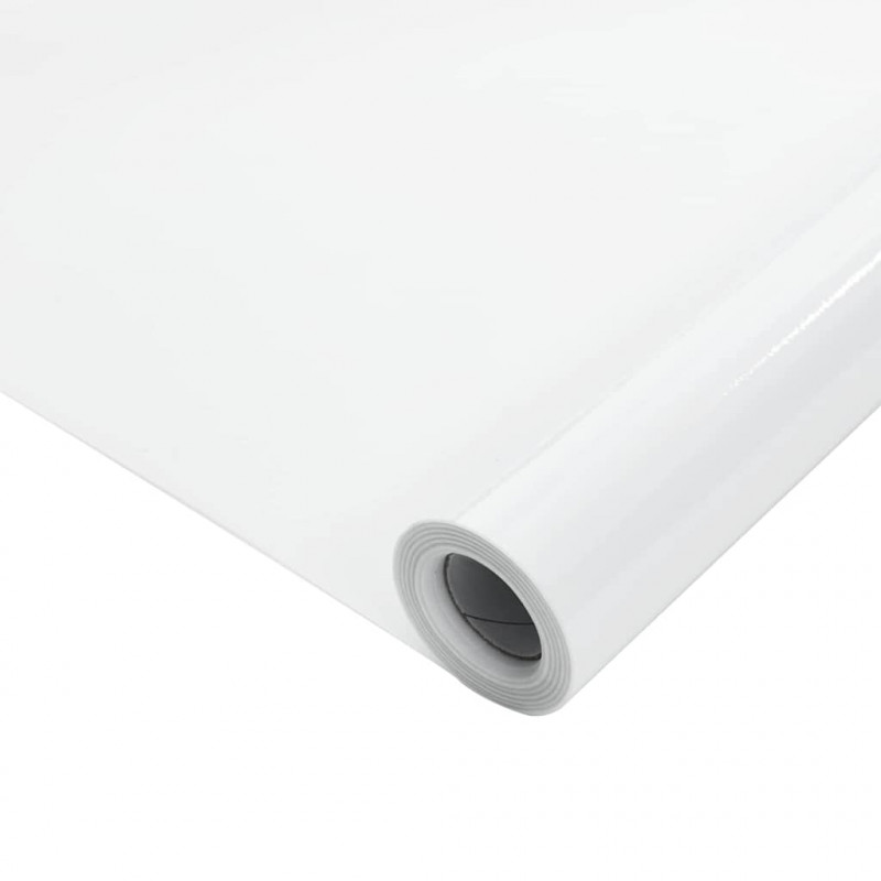 Statyczna folia okienna Biały matowy 90 x 500 cm PVC