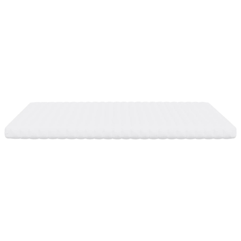 Materac piankowy, biały 160x210 cm, 7-strefowy, twardość 20 ILD