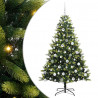 Sztuczna Choinka Składana na Święta 300 LED Zielony 180 cm