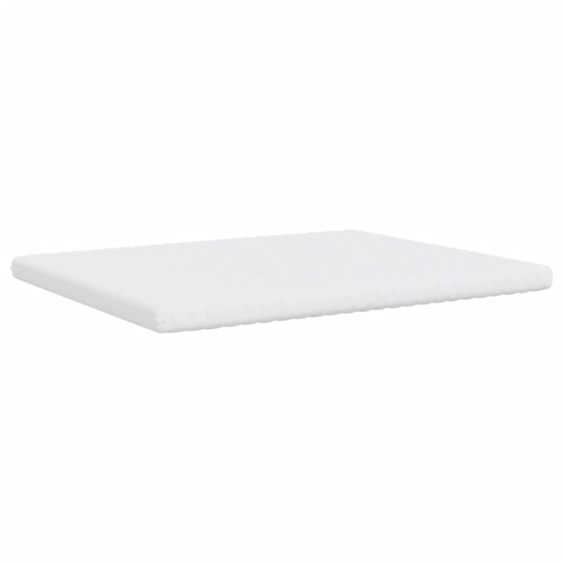 Materac piankowy, biały 200x210 cm, 7-strefowy, twardość 20 ILD