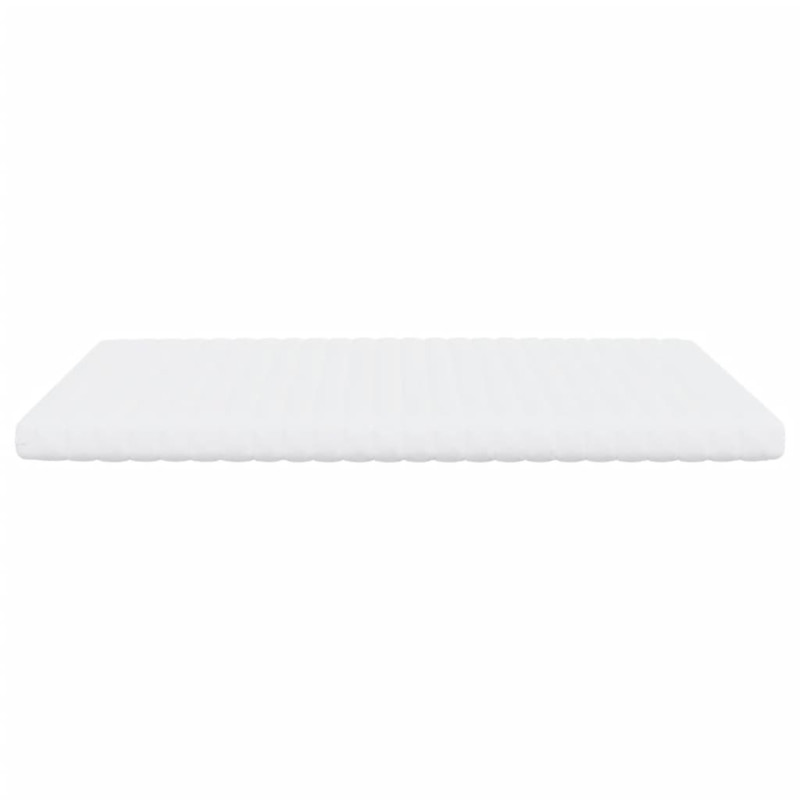 Materac piankowy, biały 200x210 cm, 7-strefowy, twardość 20 ILD