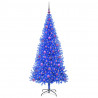 Choinka z 300 diodami LED z podstawą Niebieski 180 cm PVC