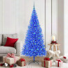 Choinka z 300 diodami LED z podstawą Niebieski 180 cm PVC