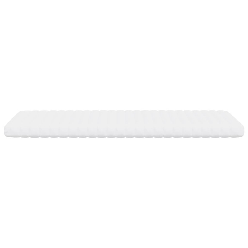 Materac piankowy, biały, 90x210 cm, 7-strefowy, twardość 20 ILD