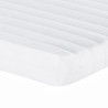Materac piankowy, biały, 90x210 cm, 7-strefowy, twardość 20 ILD