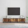 Jednostki telewizyjne 2 pcs Stare drewno 210 x 35 x 41 cm