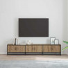 Jednostki telewizyjne 2 pcs Dąb rzemieślniczy 210 x 35 x 41 cm