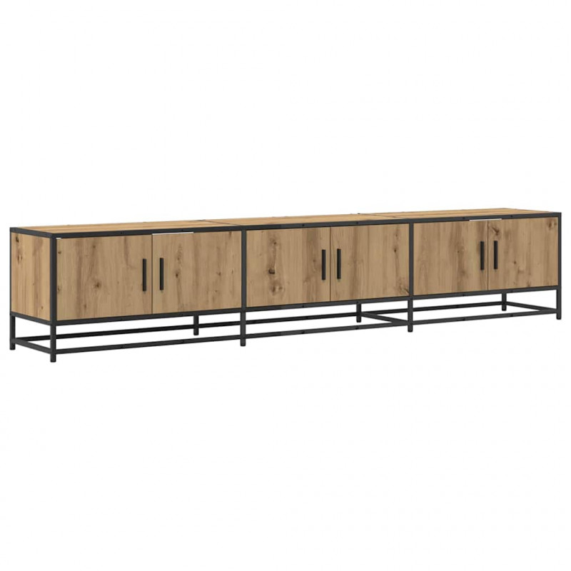 Jednostki telewizyjne 2 pcs Dąb rzemieślniczy 210 x 35 x 41 cm