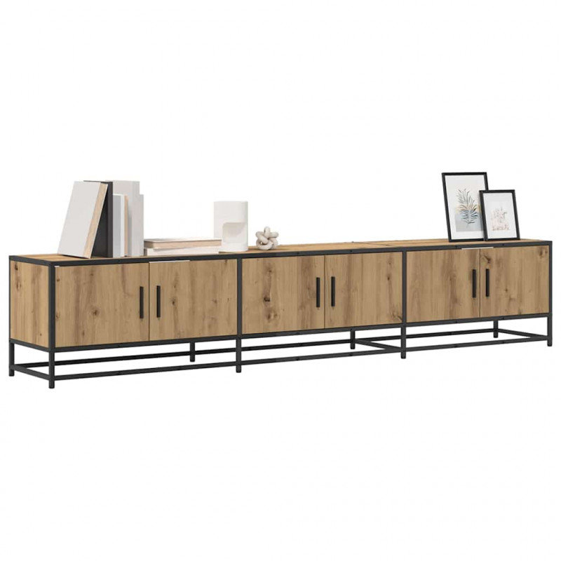 Jednostki telewizyjne 2 pcs Dąb rzemieślniczy 210 x 35 x 41 cm