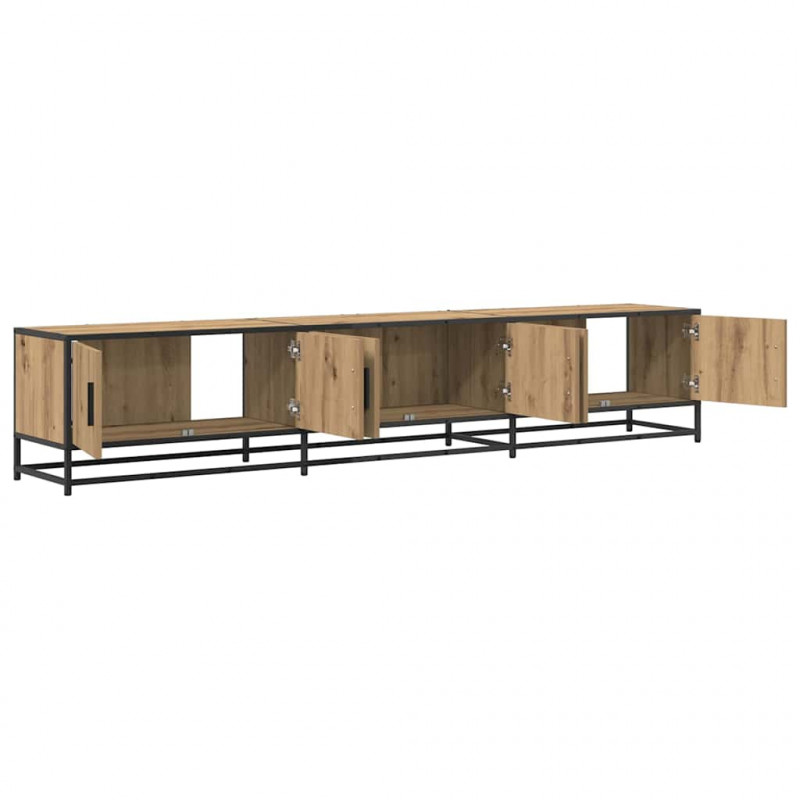 Jednostki telewizyjne 2 pcs Dąb rzemieślniczy 210 x 35 x 41 cm