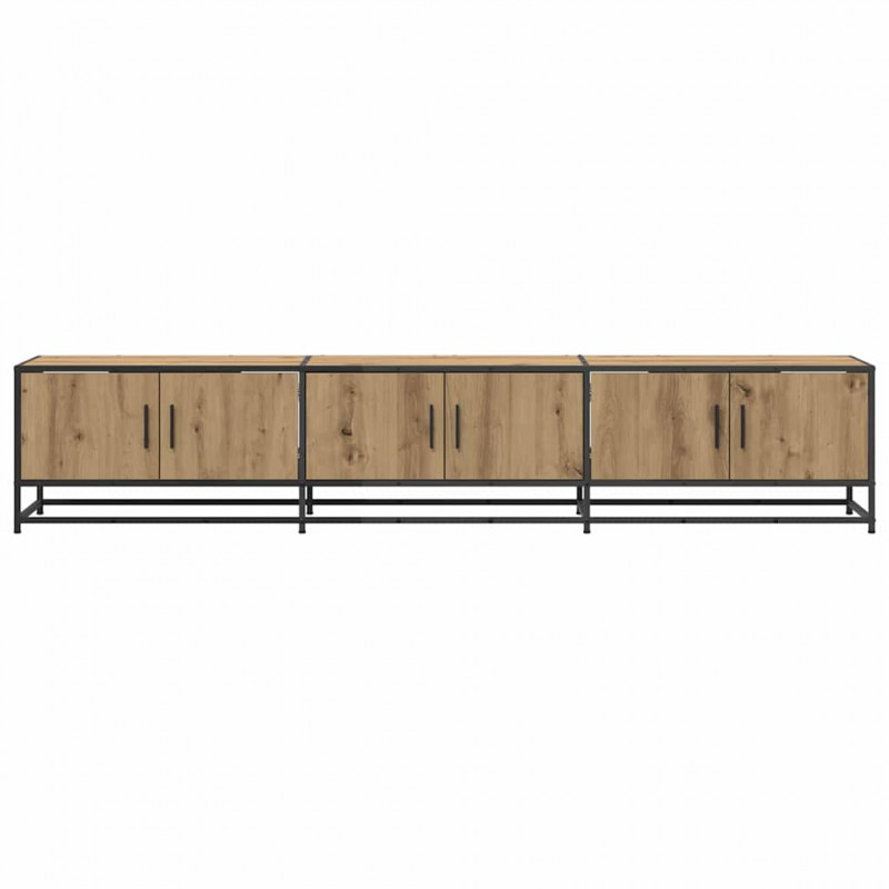 Jednostki telewizyjne 2 pcs Dąb rzemieślniczy 210 x 35 x 41 cm