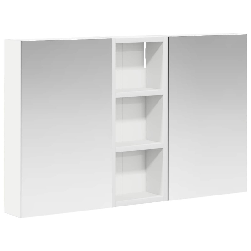 Zestaw Szafek Łazienkowych z półką 3 pcs 80 x 10,5 x 50 cm