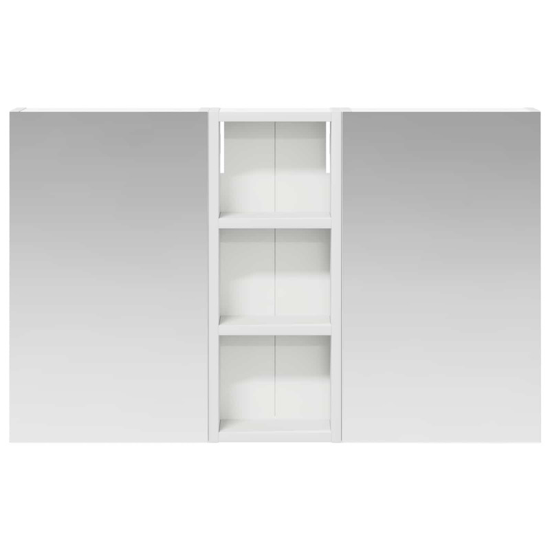 Zestaw Szafek Łazienkowych z półką 3 pcs 80 x 10,5 x 50 cm
