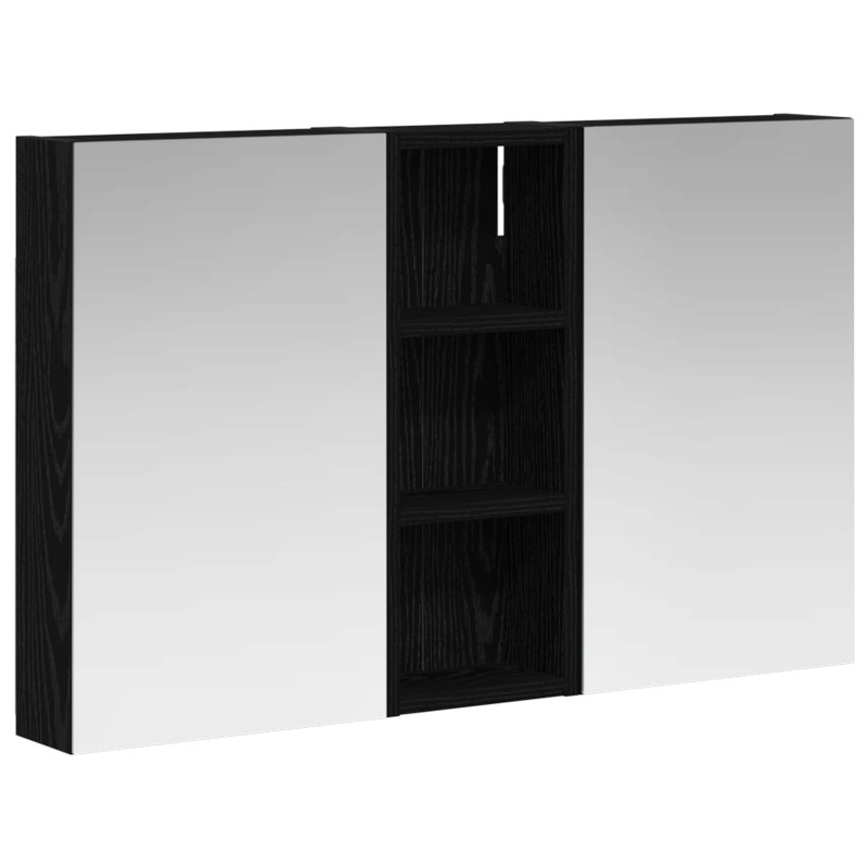 Zestaw Szafek Łazienkowych z półką 3 pcs 80 x 10,5 x 50 cm