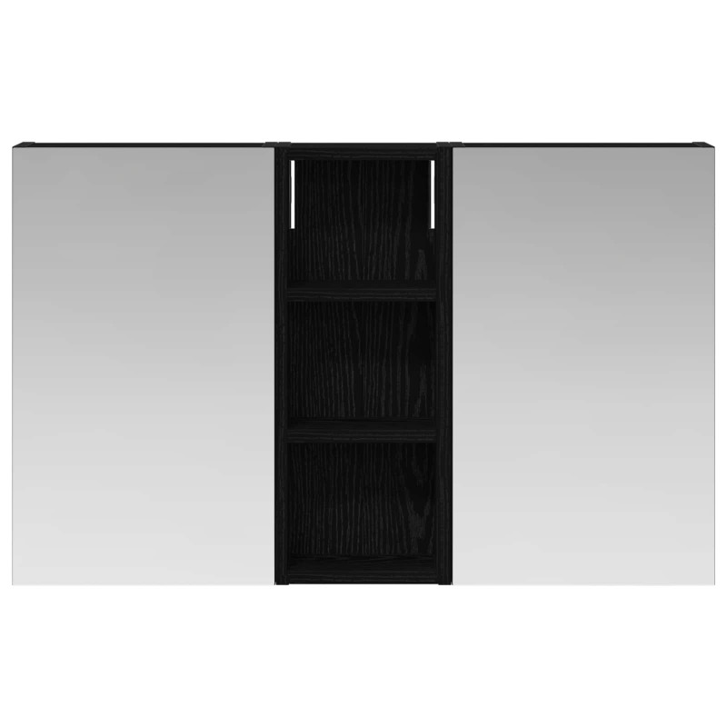 Zestaw Szafek Łazienkowych z półką 3 pcs 80 x 10,5 x 50 cm