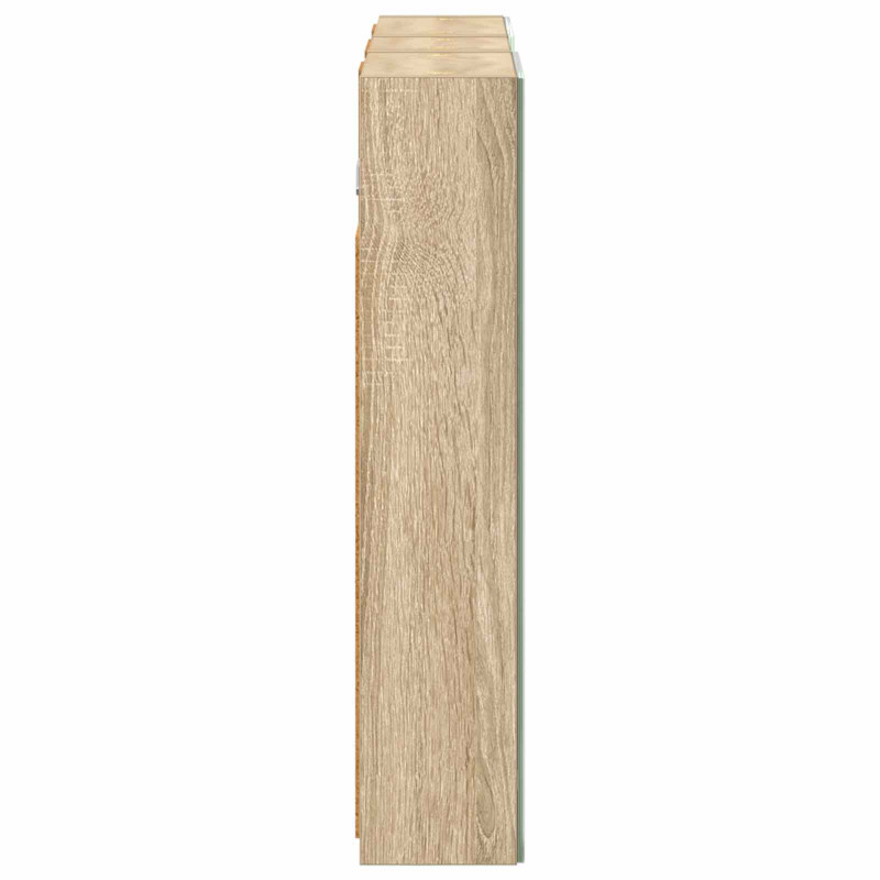 Zestaw Szafek Łazienkowych z półką 3 pcs 80 x 10,5 x 50 cm