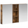 Zestaw Szafek Łazienkowych z półką 3 pcs 80 x 10,5 x 50 cm