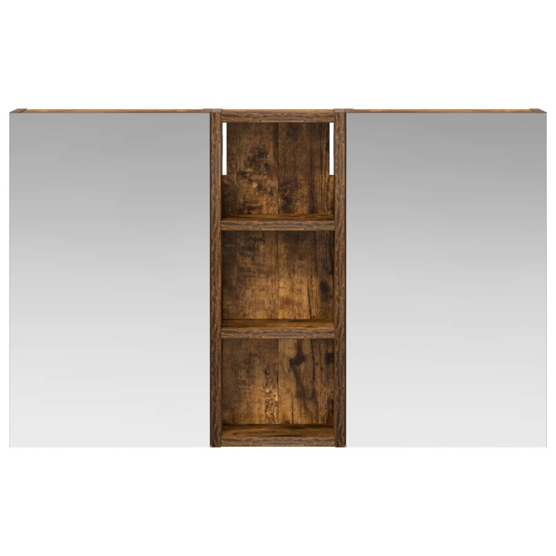 Zestaw Szafek Łazienkowych z półką 3 pcs 80 x 10,5 x 50 cm