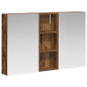Zestaw Szafek Łazienkowych z półką 3 pcs 80 x 10,5 x 50 cm