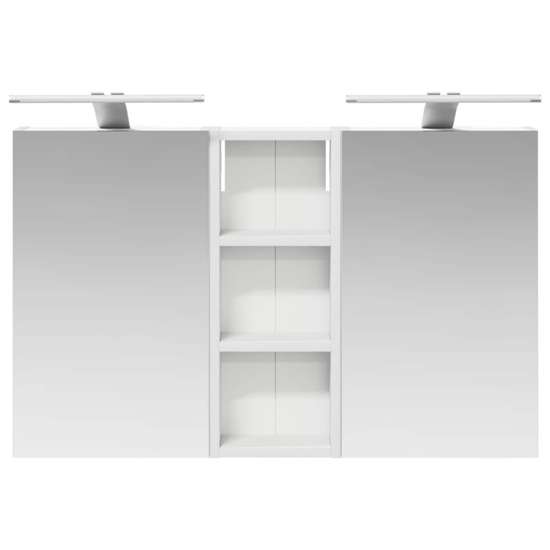 Zestaw Szafek Łazienkowych z półką 3 pcs 80 x 10,5 x 50 cm