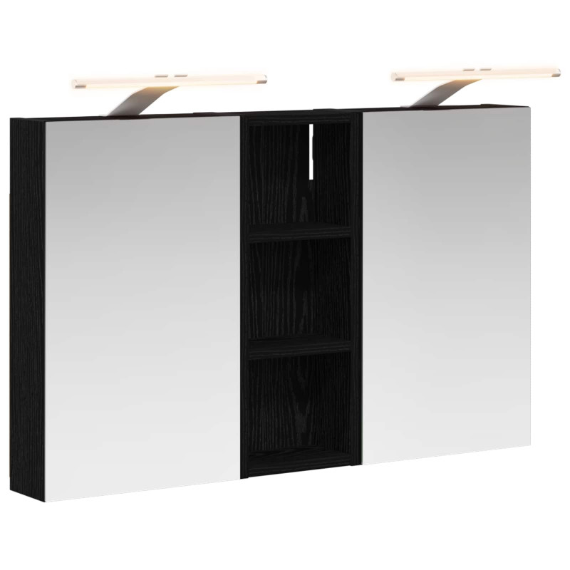 Zestaw Szafek Łazienkowych z półką 3 pcs 80 x 10,5 x 50 cm