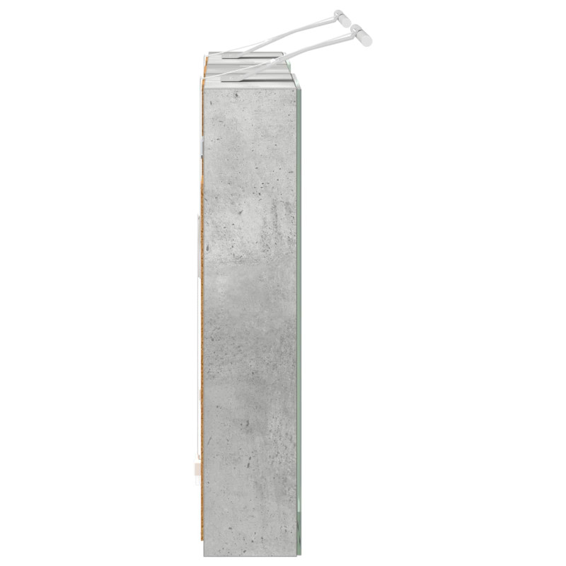Zestaw Szafek Łazienkowych z półką 3 pcs 80 x 10,5 x 50 cm
