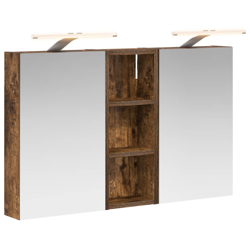 Zestaw Szafek Łazienkowych z półką 3 pcs 80 x 10,5 x 50 cm
