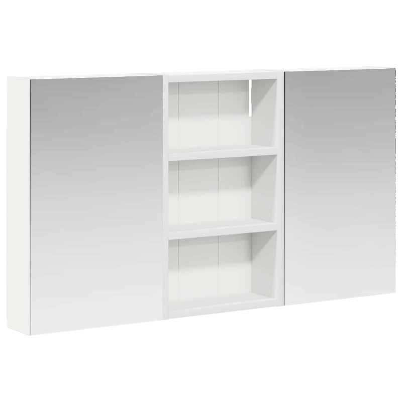 Zestaw Szafek Łazienkowych z półką 3 pcs 90 x 10,5 x 50 cm