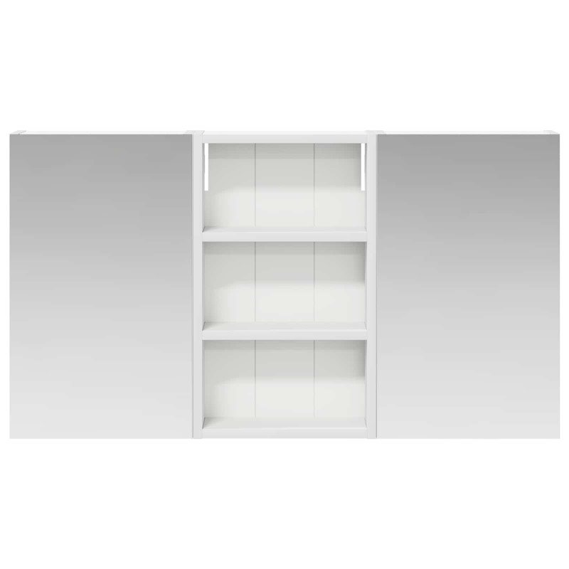 Zestaw Szafek Łazienkowych z półką 3 pcs 90 x 10,5 x 50 cm