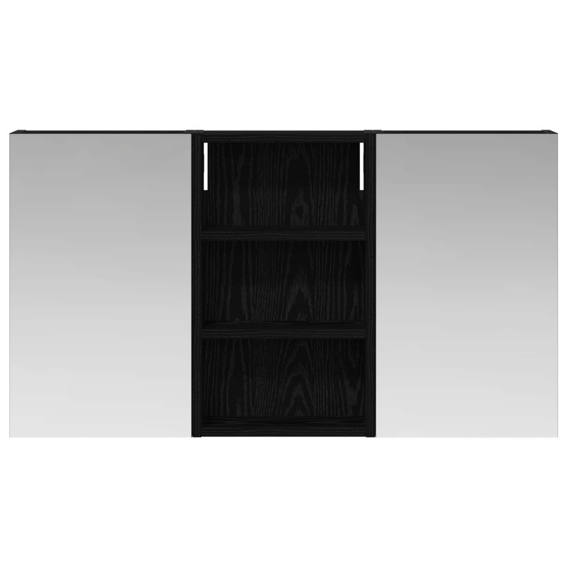 Zestaw Szafek Łazienkowych z półką 3 pcs 90 x 10,5 x 50 cm