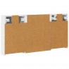 Zestaw Szafek Łazienkowych z półką 3 pcs 100 x 10,5 x 50 cm