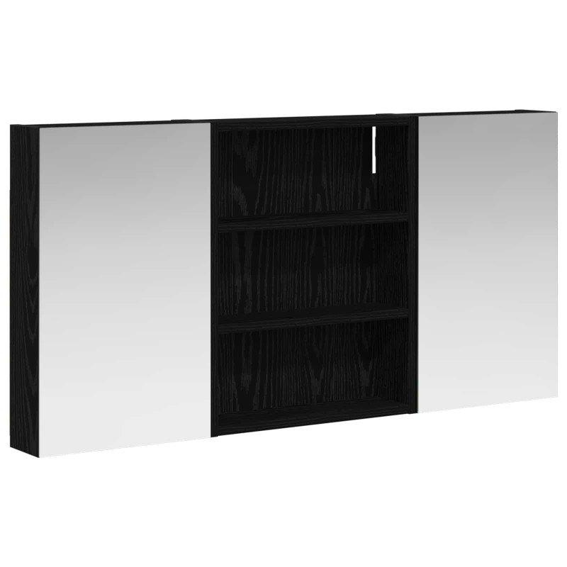 Zestaw Szafek Łazienkowych z półką 3 pcs 100 x 10,5 x 50 cm