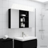 Zestaw Szafek Łazienkowych z półką 3 pcs 100 x 10,5 x 50 cm