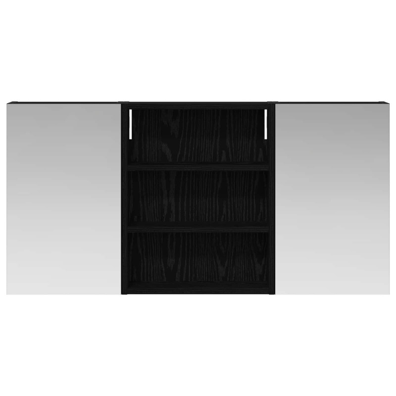 Zestaw Szafek Łazienkowych z półką 3 pcs 100 x 10,5 x 50 cm